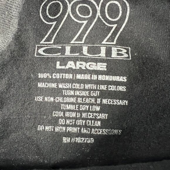999 Club Juice World Photo Rap Shirt Large Black Legends Never Die Album Tee - Picture 4 of 11